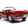 1962 Chevrolet Corvette Convertible Honduras Maroon Metallic “Hemmings Motor News September 2022 Cover Car” “American Muscle” Series 1/18 Diecast Model Car by Auto World