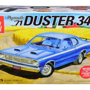 Skill 2 Model Kit 1971 Plymouth Duster 340 1/25 Scale Model by AMT