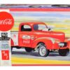 Skill 3 Model Kit 1940 Willys Gasser Pickup Truck “Coca-Cola” 1/25 Scale Model by AMT