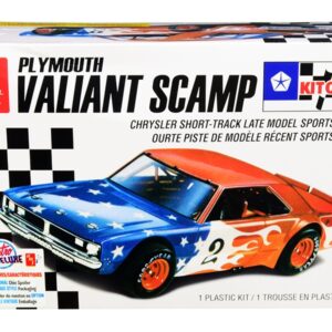 Skill 2 Model Kit Plymouth Valiant Scamp Kit Car 1/25 Scale Model by AMT