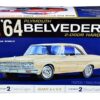 Skill 2 Model Kit 1964 Plymouth Belvedere Coupe Hardtop 1/25 Scale Model by AMT