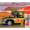 Skill 3 Model Kit 1941 Plymouth Coupe with 4 Bottle Crates “Coca-Cola” 1/25 Scale Model by AMT