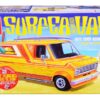 Skill 2 Model Kit 1977 Ford Econoline Surfer Van with Two Surfboards 2-in-1 Kit 1/25 Scale Model by AMT