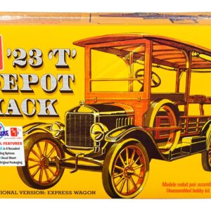 Skill 2 Model Kit 1923 Ford T Depot Hack 2-in-1 Kit 1/25 Scale Model by AMT