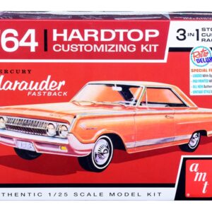 Skill 2 Model Kit 1964 Mercury Marauder Fastback 3-in-1 Kit 1/25 Scale Model by AMT