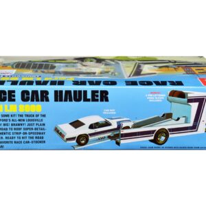 Skill 3 Model Kit Ford LN 8000 Race Car Hauler Louisville Line 1/25 Scale Model by AMT