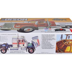 Skill 3 Model Kit Chevrolet Bison Truck Tractor 1/25 Scale Model by AMT