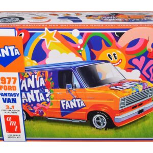 Skill 2 Model Kit 1977 Ford Custom Van “Fanta” 1/25 Scale Model by AMT