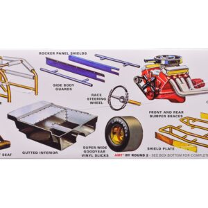 Skill 2 Model Kit 1965 Oldsmobile 88 “Modified Stocker” 1/25 Scale Model by AMT