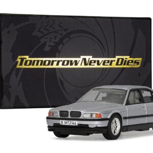 BMW 750iL Silver Metallic James Bond 007 “Tomorrow Never Dies” (1997) Movie Diecast Model Car by Corgi