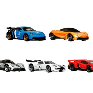 “Speed Machines” 5 piece Set “Car Culture” Series Diecast Model Cars by Hot Wheels