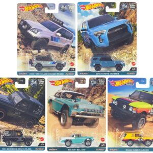 “HW Off Road” 5 piece Set “Car Culture” Series Diecast Model Cars by Hot Wheels