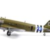 Douglas C-47 Skytrain Transport Aircraft “Night Fright 79th Troop Carrier Squadron 436th Troop Carrier Group D-Day” (1944) United States Army Air Forces 1/100 Diecast Model