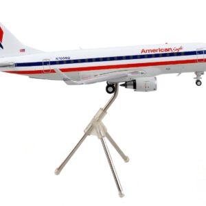 Embraer ERJ-170 Commercial Aircraft “American Airlines – American Eagle” White with Blue and Red Stripes “Gemini 200” Series 1/200 Diecast Model Airplane by GeminiJets