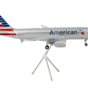 Airbus A320-200 Commercial Aircraft “American Airlines” Silver “Gemini 200” Series 1/200 Diecast Model Airplane by GeminiJets