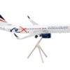 Boeing 737-800 Commercial Aircraft “Regional Express Rex Airlines” White with Striped Tail “Gemini 200” Series 1/200 Diecast Model Airplane by GeminiJets