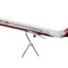 McDonnell Douglas MD-82 Commercial Aircraft “Trans World Airlines” (N960TW) White with Red Stripes “Gemini 200” Series 1/200 Diecast Model Airplane by GeminiJets