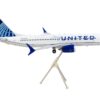 Boeing 737 MAX 8 Commercial Aircraft “United Airlines – United Together” White with Blue Tail “Gemini 200” Series 1/200 Diecast Model Airplane by GeminiJets