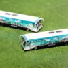 Cobus 3000 Passenger Bus White and Blue with Graphics “US Airways Shuttle Bus – Greener Transit” 2 Piece Set “Gemini 200” Series Diecast Models by GeminiJets