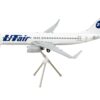 Boeing 737-800 Commercial Aircraft “UTair” White “Gemini 200” Series 1/200 Diecast Model Airplane by GeminiJets