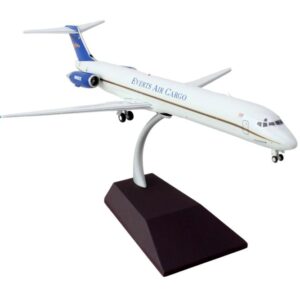 McDonnell Douglas MD-88 Commercial Aircraft “Everts Air Cargo” (N965CE) White with Blue Tail “Gemini 200” Series 1/200 Diecast Model Airplane by GeminiJets