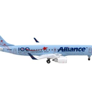 Embraer ERJ-190 Commercial Aircraft “Alliance Airlines – 100th Anniversary Royal Australian Air Force” Blue 1/400 Diecast Model Airplane by GeminiJets