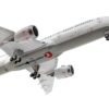 Boeing 787-9 Commercial Aircraft with Flaps Down “Turkish Airlines” White with Red Tail 1/400 Diecast Model Airplane by GeminiJets