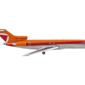 Boeing 727-200 Commercial Aircraft “CP Air” Orange and Silver with Red Stripes 1/400 Diecast Model Airplane by GeminiJets