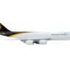 Boeing 747-8F Commercial Aircraft “UPS Worldwide Services” White with Brown Tail 1/400 Diecast Model Airplane by GeminiJets