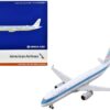 Airbus A321 Commercial Aircraft “American Airlines – Piedmont” (N581UW) White with Blue Stripes 1/400 Diecast Model Airplane by GeminiJets