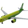 Airbus A320neo Commercial Aircraft “S7 Airlines” (RA-73428) Green Two-Tone 1/400 Diecast Model Airplane by GeminiJets