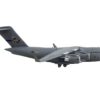 Boeing C-17 Globemaster III Transport Aircraft “Charlotte Air National Guard – United States Air Force” Gray “Gemini Macs” Series 1/400 Diecast Model Airplane by GeminiJets