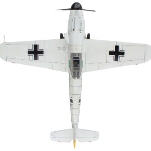 Messerschmitt BF 109F-4 Fighter Aircraft “Obt. Otto Kath Stab/JG 54 Staraya Russia Soviet Union” (1941) German Luftwaffe “Air Power Series” 1/48 Diecast Model by Hobby Master