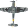 Messerschmitt Bf 109F-2 Fighter Aircraft “JG 3 Hans Von Hahn Russia” (1941) German Luftwaffe “Air Power Series” 1/48 Diecast Model by Hobby Master