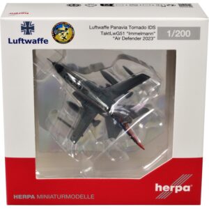 Panavia Tornado IDS Aircraft “Tactical Air Wing 51 Air Defender 2023” German Luftwaffe 1/200 Diecast Model Airplane by Herpa