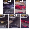 “Fast & Furious” 2024 5 piece Set J Diecast Model Cars by Hot Wheels