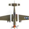 North American P-51D Mustang Fighter Aircraft “Captain Clarence E. Anderson 363rd FS 357th FG Old Crow” (1944) United States Air Force 1/72 Diecast Model by JC Wings