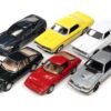 “Classic Gold Collection” 2022 Set B of 6 Cars Release 2 1/64 Diecast Model Cars by Johnny Lightning