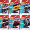 “Classic Gold Collection” 2022 Set A of 6 Cars Release 3 1/64 Diecast Model Cars by Johnny Lightning