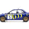 Subaru Impreza #5 Carlos Sainz – Luis Moya Winner “Monte-Carlo Rally” (1995) 1/18 Diecast Model Car by Kyosho