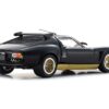 Lamborghini Miura SVR Black with Gold Accents and Wheels 1/43 Diecast Model Car by Kyosho