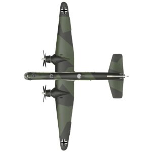 Heinkel He 177 Bomber Aircraft “II./KG 40 Bordeaux France” (1942) German Luftwaffe 1/144 Diecast Model Airplane by Luppa