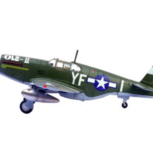 North American P-51B Mustang Aircraft “Ole-II 358th Fighter Squadron 355th Fighter Group Steeple Morden Strafers” (1944) United States Army Air Forces 1/72 Diecast Model Airplane by Legion