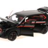 2023 BMW XM Matt Black with Red Stripes 1/18 Diecast Model Car by Minichamps