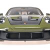 2024 Porsche 911 GT3 RS Nato Olive with Carbon Top and Hood Stripes Limited Edition to 400 pieces Worldwide 1/18 Diecast Model Car by Minichamps