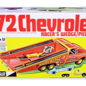 Skill 2 Model Kit 1972 Chevrolet Pickup Truck Racer’s Wedge 2-in-1 Kit 1/25 Scale Model by MPC