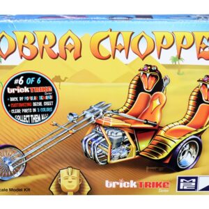 Skill 2 Model Kit Cobra Chopper “Trick Trikes” Series 1/25 Scale Model by MPC