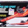 Skill 2 Model Kit Rupp Super Sno-Sport Snowmobile Dragster (The World’s First) 1/20 Scale Model by MPC