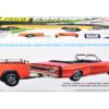 Skill 2 Model Kit 1968 Dodge Coronet R/T Convertible with Haul-Away Trailer 1/25 Scale Model by MPC