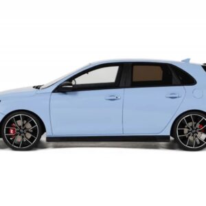 2017 Hyundai I30 N Light Blue Limited Edition to 2500 pieces Worldwide 1/18 Model Car by Otto Mobile